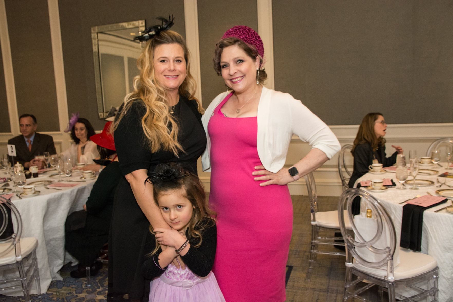 Serena Smith, Abigail Smith (5), Anna Blair